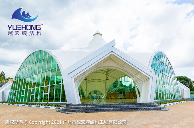 時(shí)尚藝術(shù)建筑【宴會(huì)廳膜結(jié)構(gòu)】 滿滿的品質(zhì)感